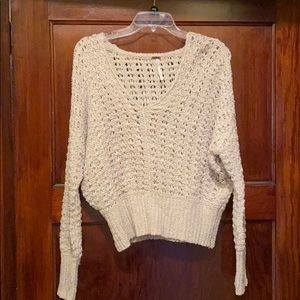 Never been worn Free People crochet sweater